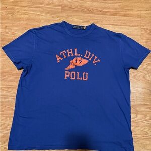 Polo Ralph Lauren Men’s Classic Fit Graphic T-Shirt P-Wing Blue Size 1XB.